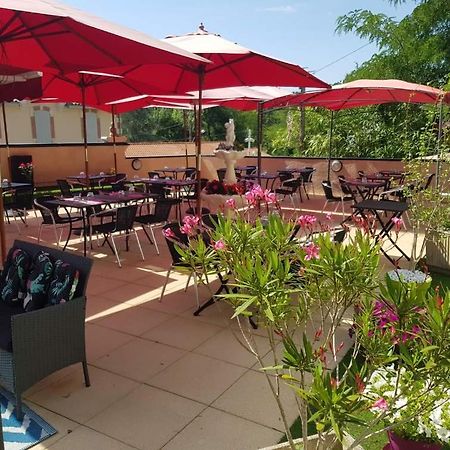 Hotel Restaurant Les Kakis Barbotan-les-Thermes Dış mekan fotoğraf