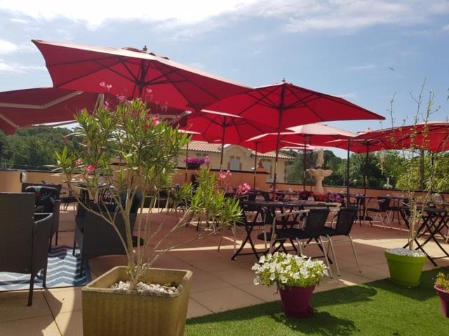 Hotel Restaurant Les Kakis Barbotan-les-Thermes Dış mekan fotoğraf