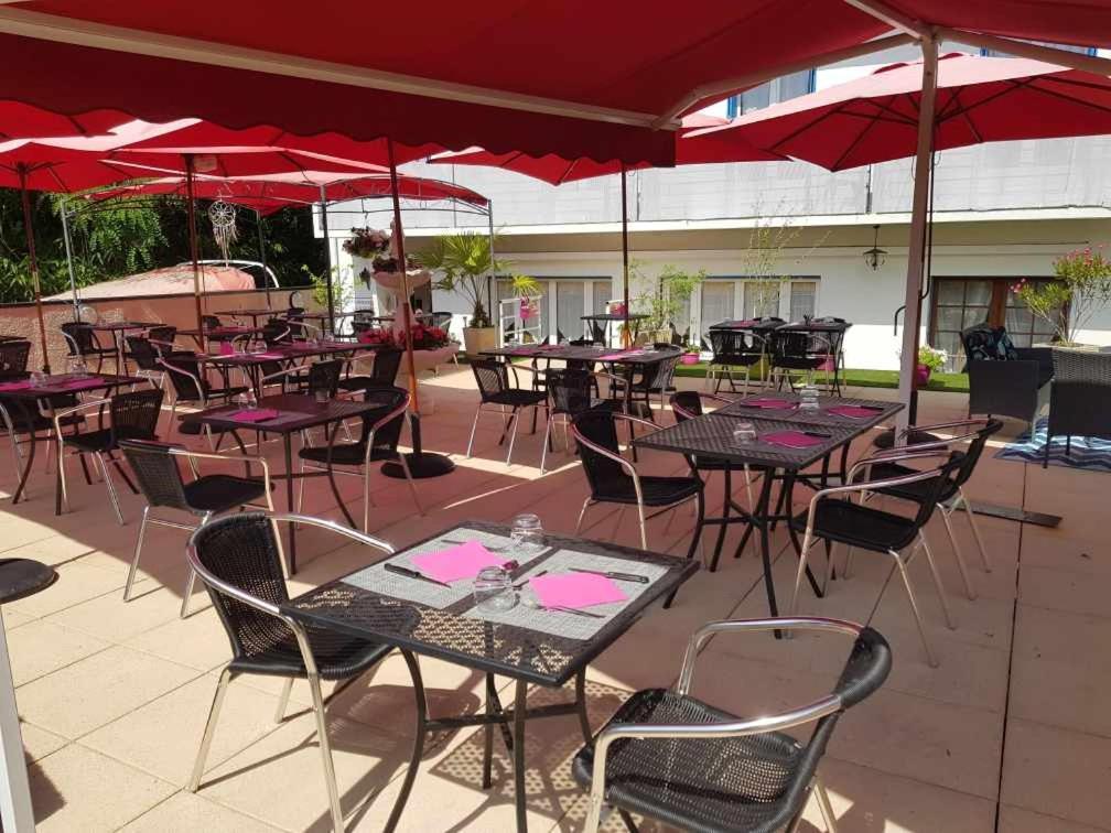 Hotel Restaurant Les Kakis Barbotan-les-Thermes Dış mekan fotoğraf